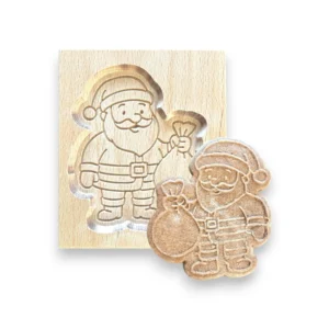 Speculaasplank kerst met koekje