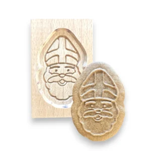 Speculaasplank Sint met koekje