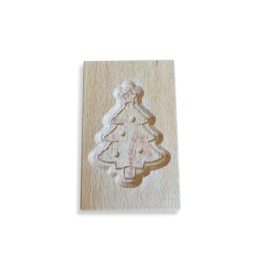 Speculaasplank kerstboom