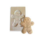 Speculaasplank Gingerbread met speculaasje erbij
