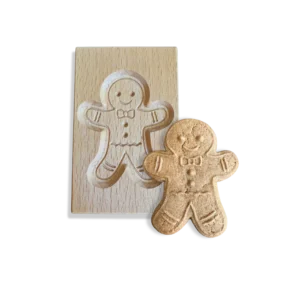 Speculaasplank Gingerbread met speculaasje erbij